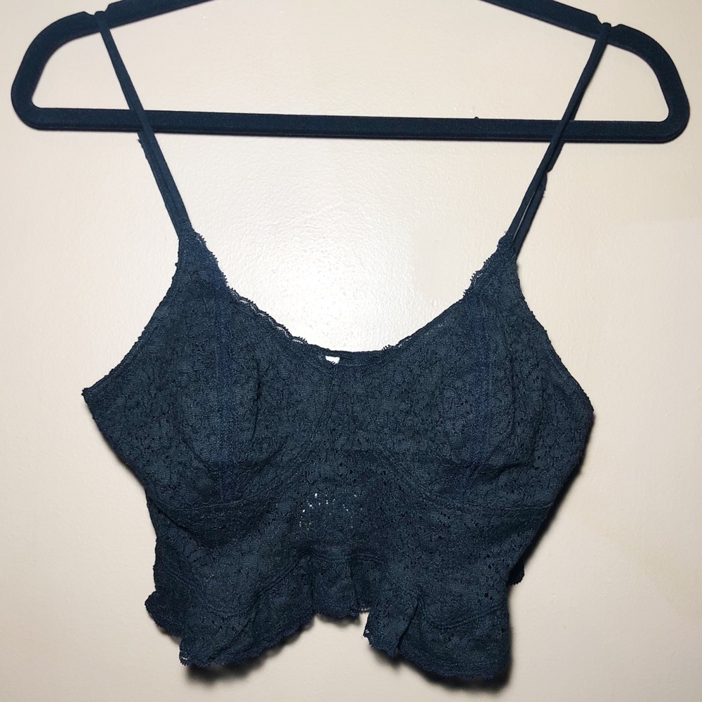 Free People Underwire Crop Camisole